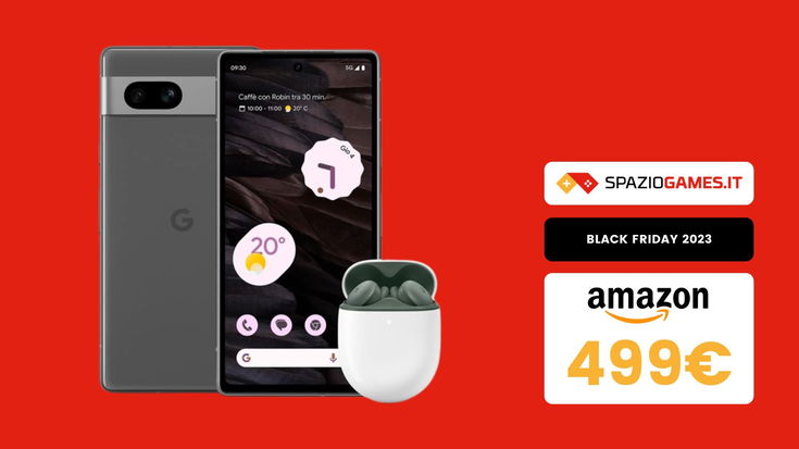 Pixel 7a + Pixel Buds A-Series di nuovo al PREZZO MINIMO STORICO! (489€)