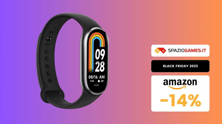 Immagine di Xiaomi Mi Band 8, la smartband a un PREZZO MAI VISTO!