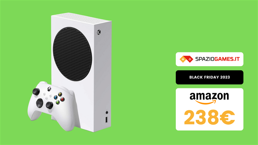 Immagine di Xbox Series S a un prezzo STRACCIATO al Black Friday: solo 238€!