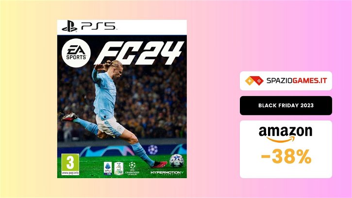 Immagine di EA SPORTS FC 24 SOTTOCOSTO su Amazon! Sotto i 50€ per la prima volta!