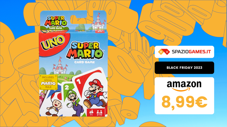 UNO di Super Mario, regalo perfetto per Natale, ora a SOLO 8,99€!