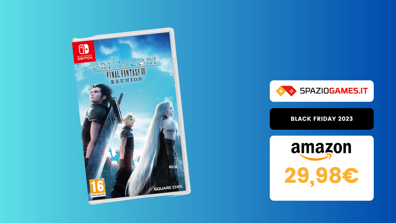 Immagine di Crisis Core: Final Fantasy VII - Reunion in MEGA sconto al Black Friday