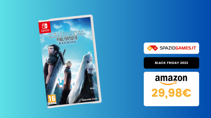 Crisis Core: Final Fantasy VII - Reunion in MEGA sconto al Black Friday