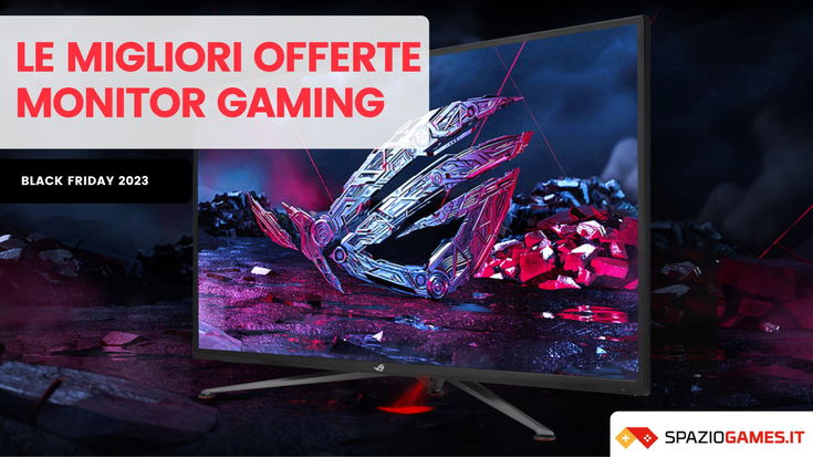 Le migliori offerte sui monitor gaming del Black Friday 2023