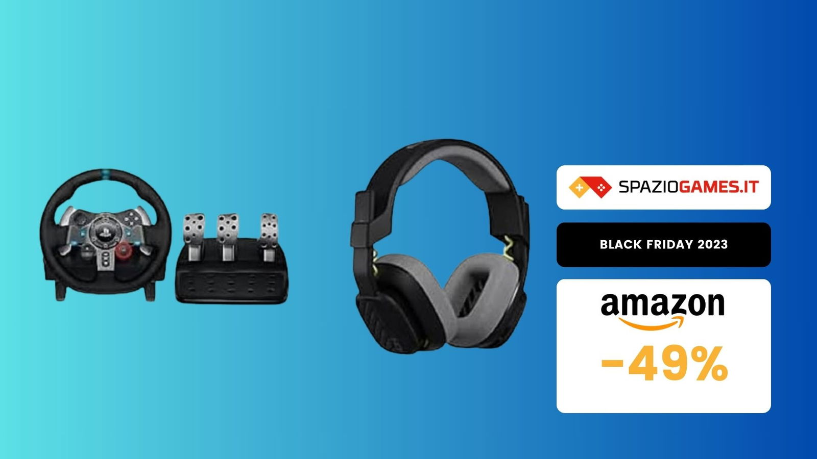 Questo bundle Logitech è una BOMBA: volante G29 e cuffie Astro A10 con uno  sconto del 48%! - SpazioGames