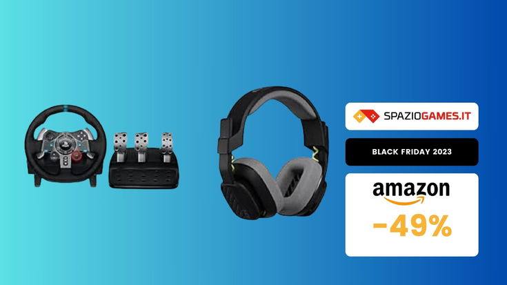 Questo bundle Logitech è una BOMBA: volante G29 e cuffie Astro A10 con uno sconto del 48%!