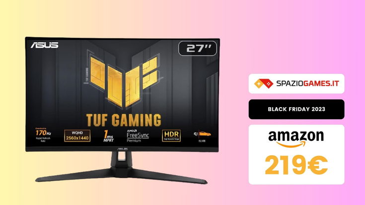 Monitor Gaming ASUS TUF a un PREZZO MAI VISTO! Ultimi Pezzi Disponibili!