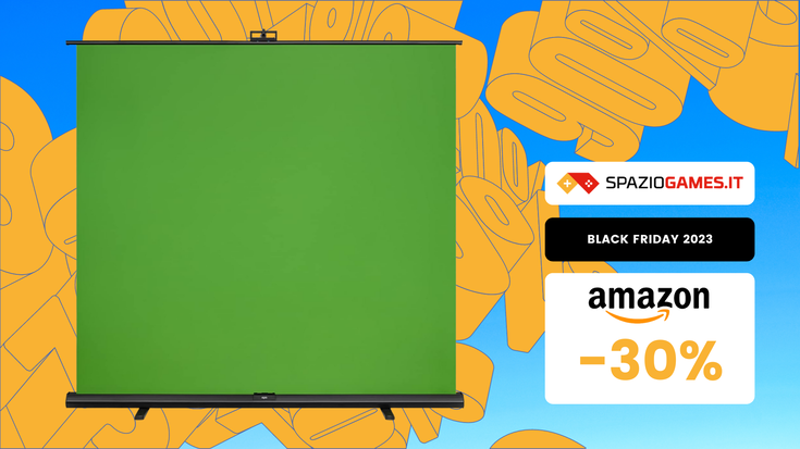 Elgato Green Screen XL in SUPER sconto: -30%!