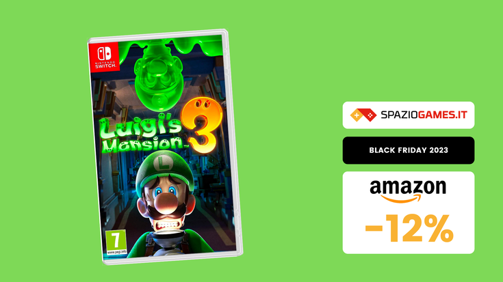 Luigi's Mansion 3 finalmente in sconto per il Black Friday!