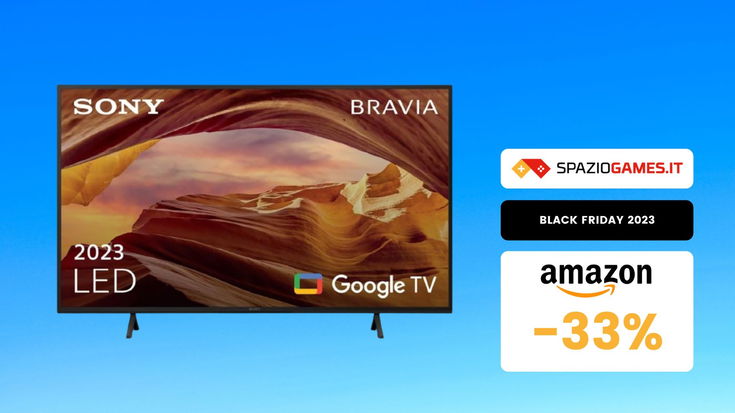 OFFERTA IMPERDIBILE su smart TV Sony Bravia da 55", ideale per PS5: 30% di sconto!