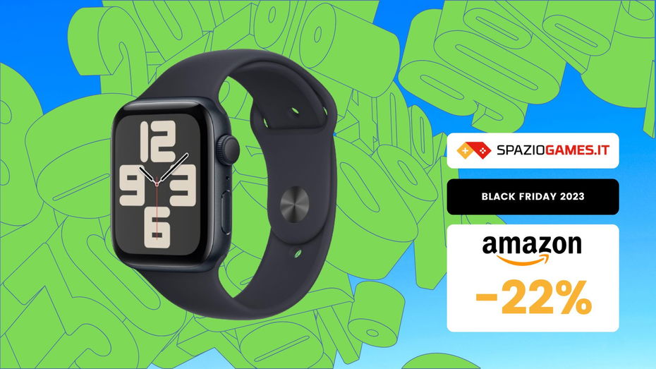 Immagine di Apple Watch SE a PREZZO RECORD su Amazon! Sconto del 19%!