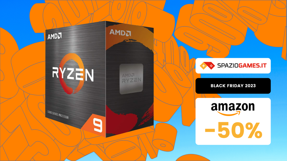 Immagine di AMD Ryzen 9 5900X al MINIMO STORICO per il Black Friday