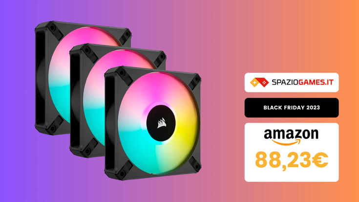 Set di ventole RGB Corsair iCUE in sconto per il Black Friday!