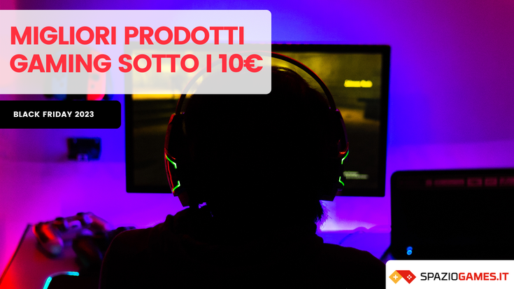 I migliori prodotti gaming in sconto a meno di 10€ per il Black Friday