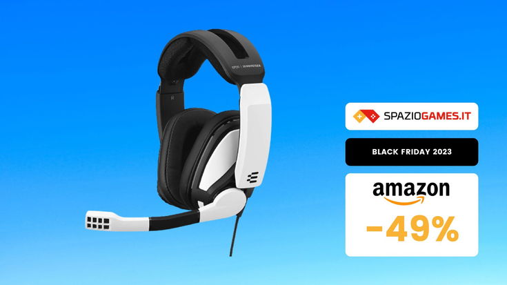 Queste cuffie gaming Sennheiser hanno uno SCONTO ECCEZIONALE! (-49%)