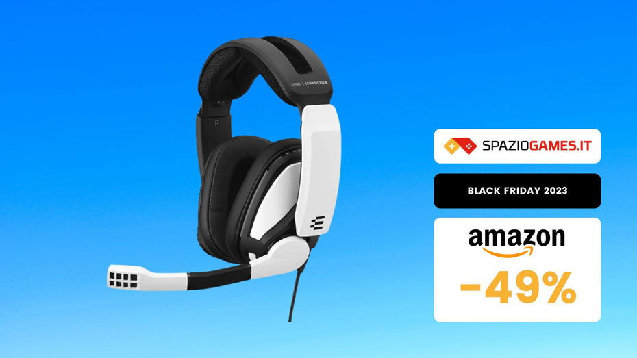 Immagine di Queste cuffie gaming Sennheiser hanno uno SCONTO ECCEZIONALE! (-49%)