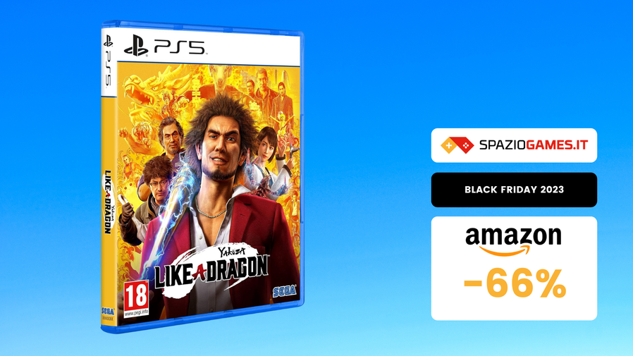 Immagine di Yakuza: Like A Dragon in super sconto al Black Friday: -66%!