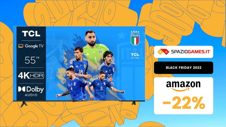 TCL 55P639: la Google TV 55" più conveniente a soli 349€