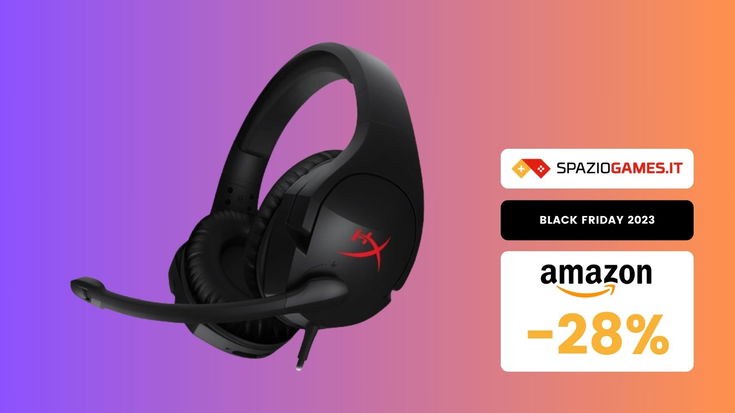 PREZZO ECCEZIONALE sulle cuffie gaming HyperX Cloud Stinger! (-28%)