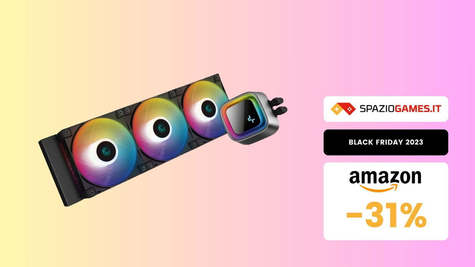 Immagine di PREZZO BOMBA per il dissipatore a liquido DeepCool LS720! (-31%)