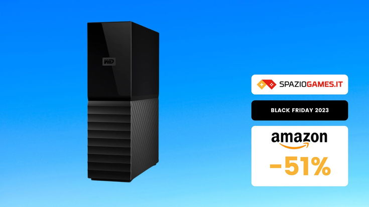 OFFERTA IMPERDIBILE per il WD My Book da 6TB! (-51%)