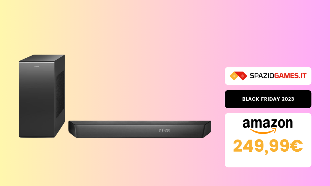 Immagine di Soundbar Philips TAB7207/10 ora in sconto per il Black Friday!