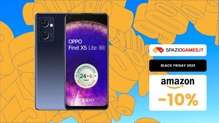 Oppo Find X5 Lite, ottimo smartphone oggi a un PREZZO BOMBA! Risparmi il 10%