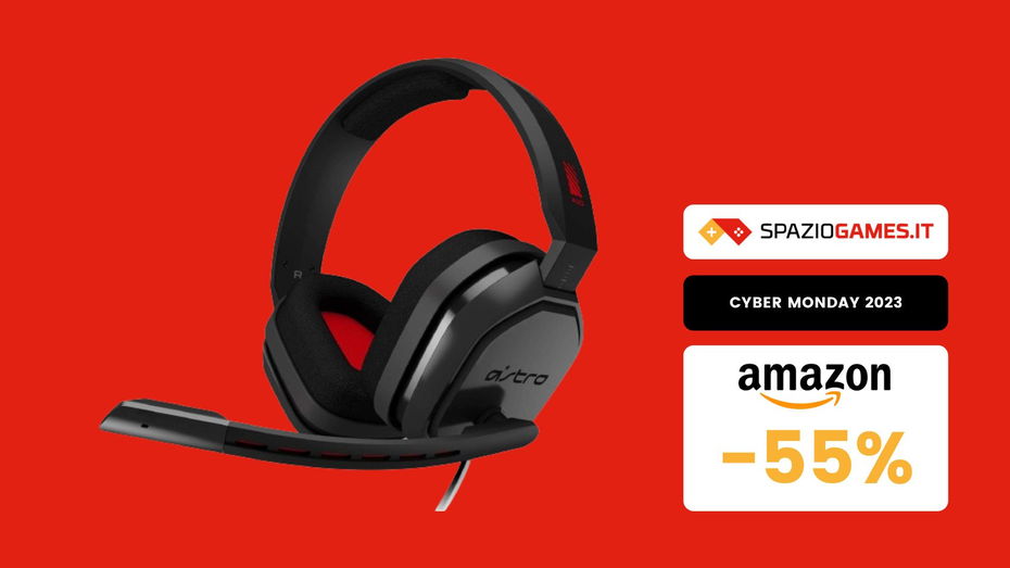 Immagine di Cuffie gaming ASTRO A10: SPLENDIDE a un SUPER PREZZO! (-55%)