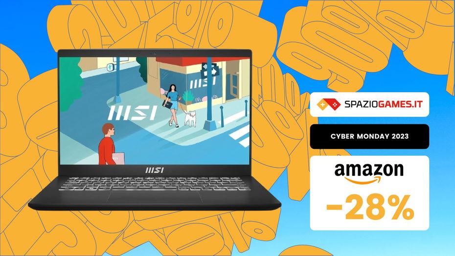 Immagine di Risparmia quasi 300€ sul Notebook MSI Modern con display da 14"!