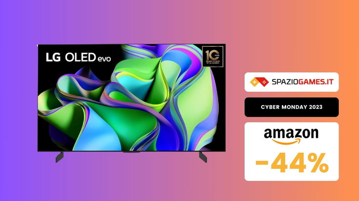 OFFERTONE su questo TV LG OLED evo 42" Serie C3: sconto del 44%!