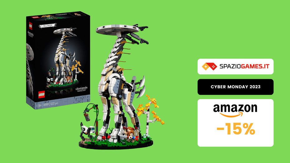 Immagine di Il LEGO Collolungo di Horizon ora in offerta su Amazon!