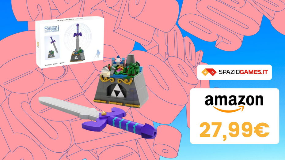 Immagine di Solo 27€ per questo spettacolare set stile LEGO ispirato a Zelda