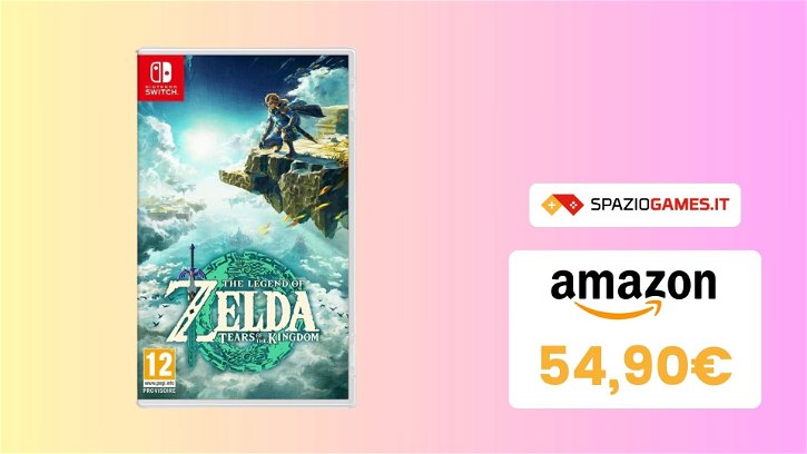 Immagine di Zelda Tears Of the Kingdom a un PREZZO IMPERDIBILE! Lo paghi meno di 55€!