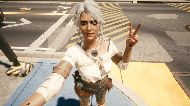 Giocare Cyberpunk 2077 nei panni di Ciri di The Witcher 3 è possibile, grazie ai fan