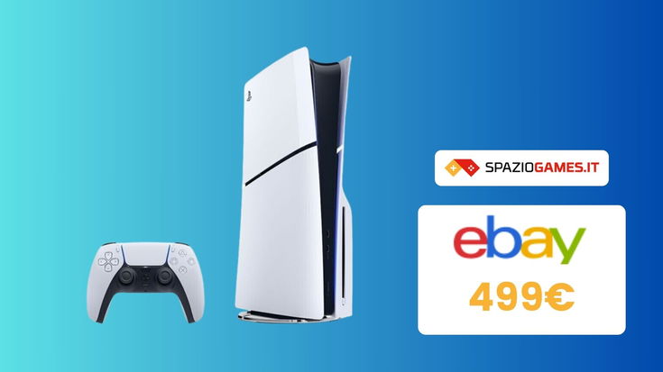 PS5 Slim standard già in sconto! La paghi meno di 500€!