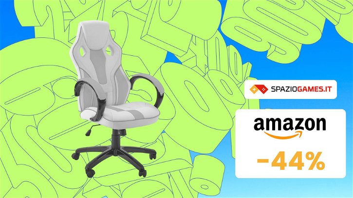 Immagine di Questa sedia gaming, comoda e resistente, è al minimo storico su Amazon! -44%