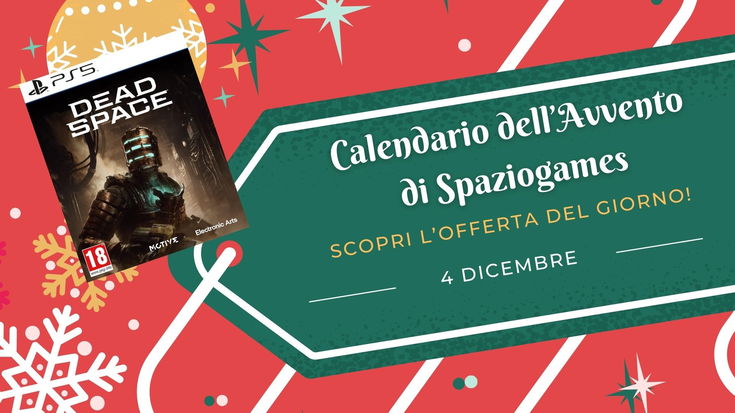 Calendario dell'avvento di Spaziogames: scopri l'offerta del 4 dicembre