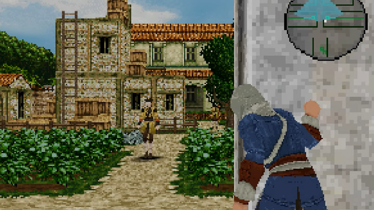 Assassin's Creed per PS1 è proprio come Metal Gear Solid