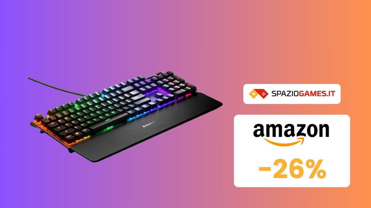 SteelSeries Apex 7, tastiera gaming TOP oggi a un PREZZO IMPERDIBILE!