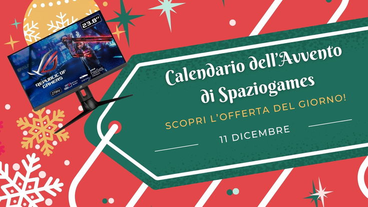 Calendario dell'avvento di Spaziogames: scopri l'offerta del'11 dicembre