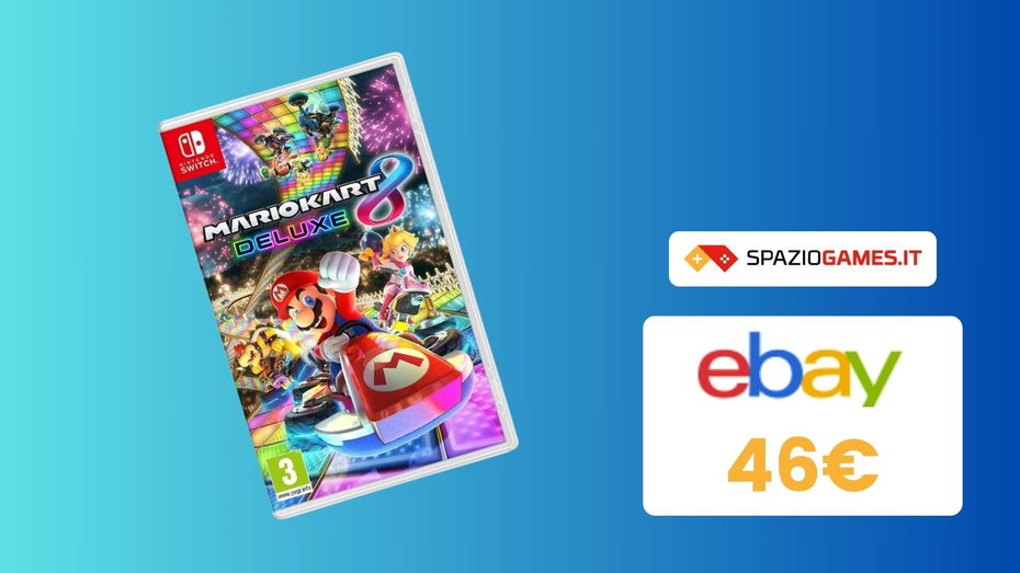 Immagine di Mario Kart 8 Deluxe a un PREZZO SUPER grazie a questo coupon