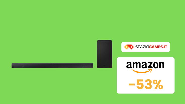 OFFERTA IMPERDIBILE sulla soundbar Samsung HW-Q700C, ora con il 53% di sconto!