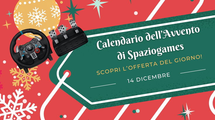 Calendario dell'avvento di Spaziogames: scopri l'offerta del 14 dicembre