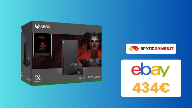 Immagine di Bundle Xbox Series X + Diablo IV a un super prezzo! Lo paghi meno di 435€!