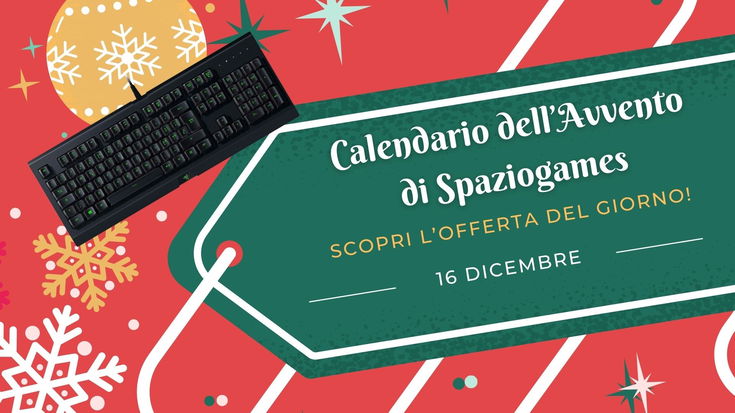 Calendario dell'avvento di Spaziogames: scopri l'offerta del 16 dicembre