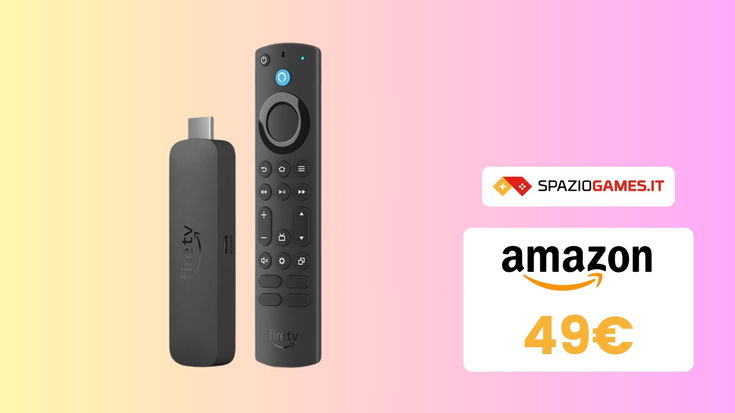 Nuovo Fire TV Stick 4K Max a solo 49€ per il lancio!