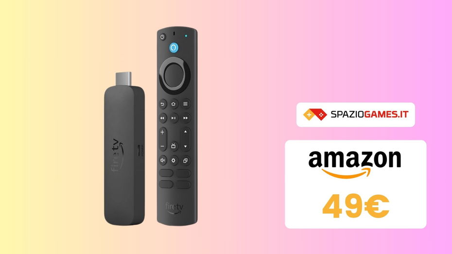 Immagine di Nuovo Fire TV Stick 4K Max a solo 49€ per il lancio!