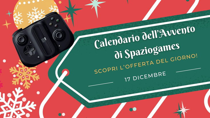 Calendario dell'avvento di Spaziogames: scopri l'offerta del 17 dicembre