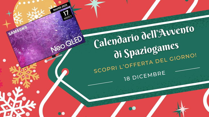 Calendario dell'avvento di Spaziogames: scopri l'offerta del 18 dicembre