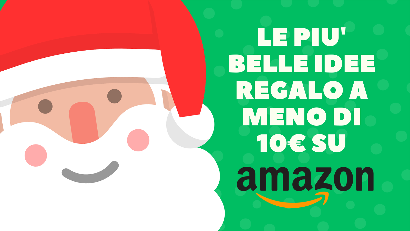 Amazon: idee regalo a meno di 10€ | Natale 2023